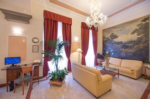 Sitzecke in der Lobby