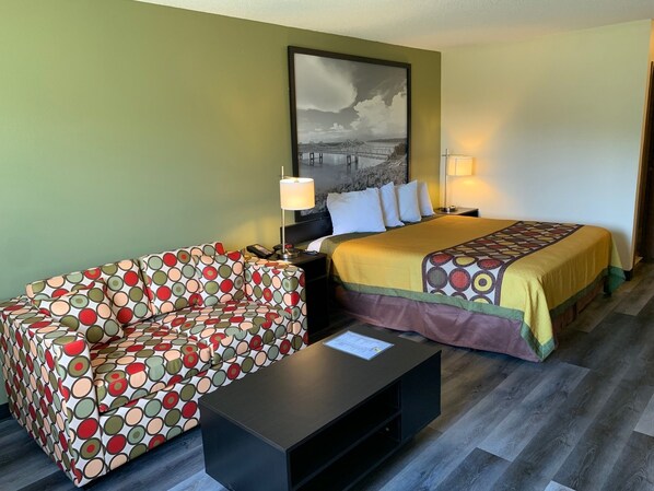 Desk, iron/ironing board, free WiFi, bed sheets