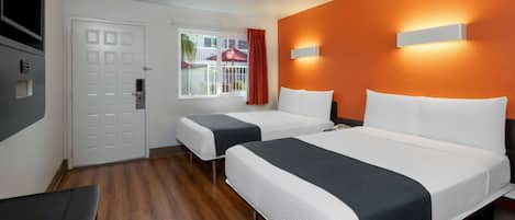 Free WiFi, bed sheets