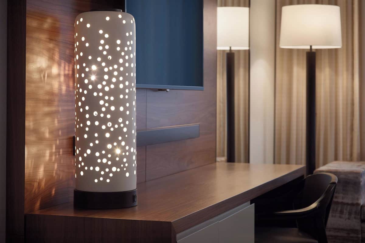 Pillow-top beds, in-room safe, desk, laptop workspace