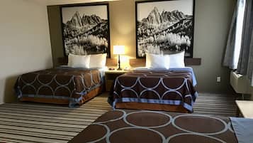Family Suite, Multiple Beds, Non Smoking | Desk, blackout drapes, iron/ironing board, free cribs/infant beds