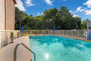 Seasonal outdoor pool