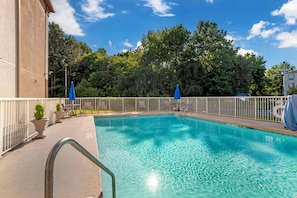 Seasonal outdoor pool