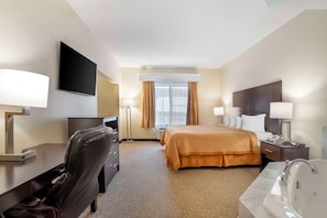 In-room safe, desk, blackout drapes, iron/ironing board