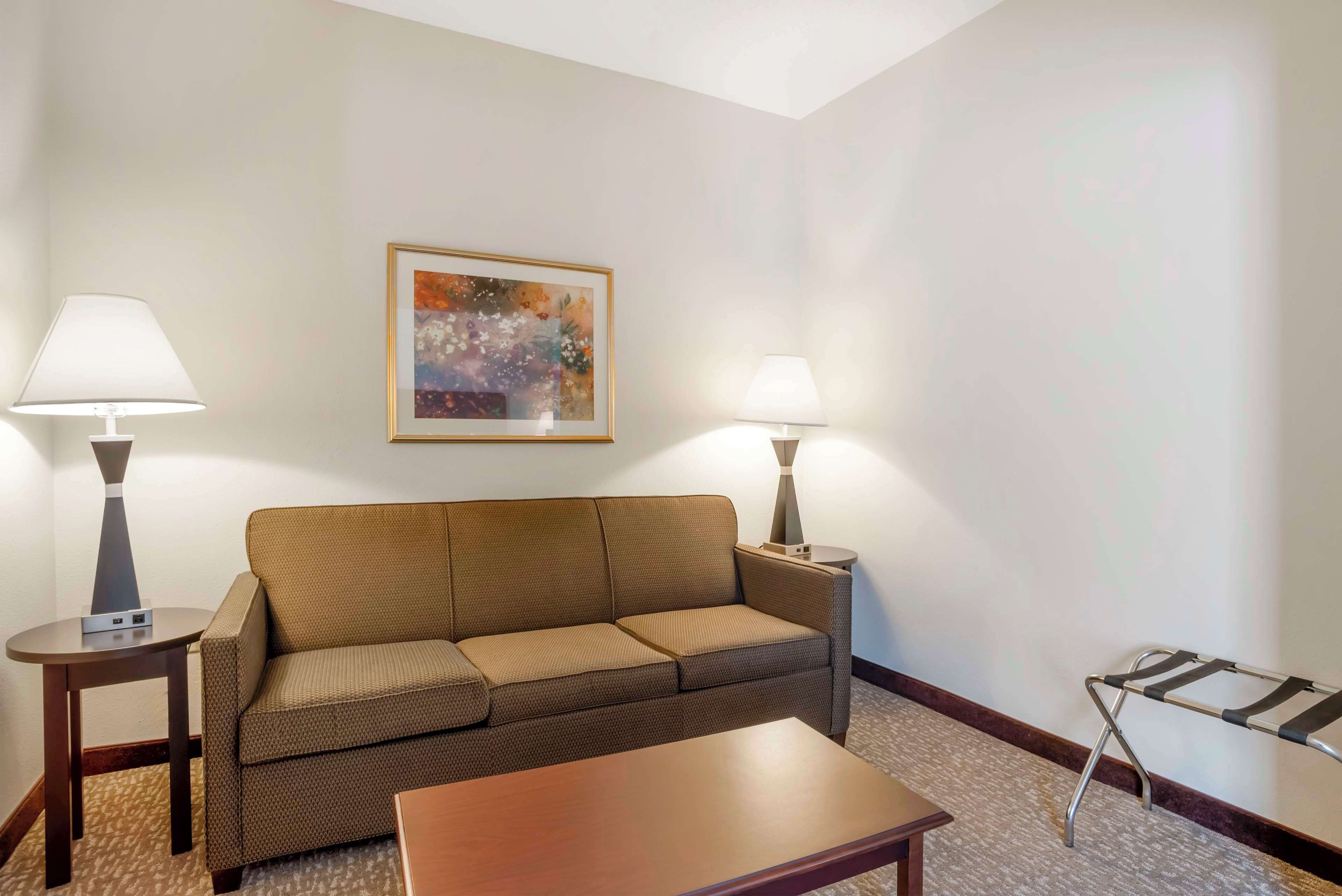 suite, 1 king bed, non smoking, refrigerator & microwave (with sofabed) | 1 bedroom, in-room safe, desk, blackout curtains