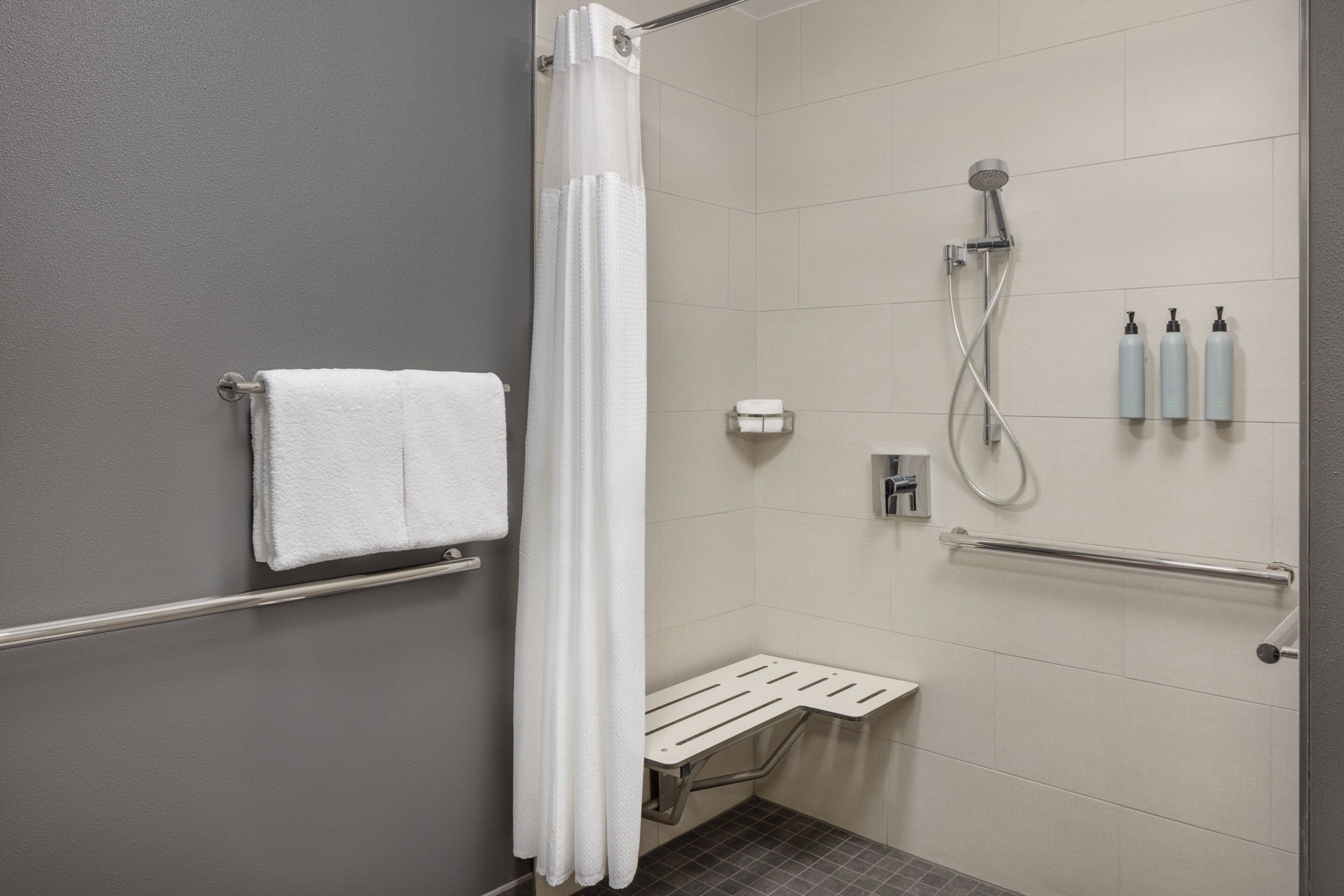 Free toiletries, hair dryer, towels, soap