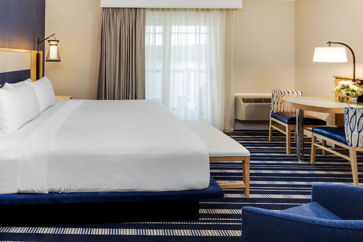 in-room safe, blackout curtains, iron/ironing board, bed sheets