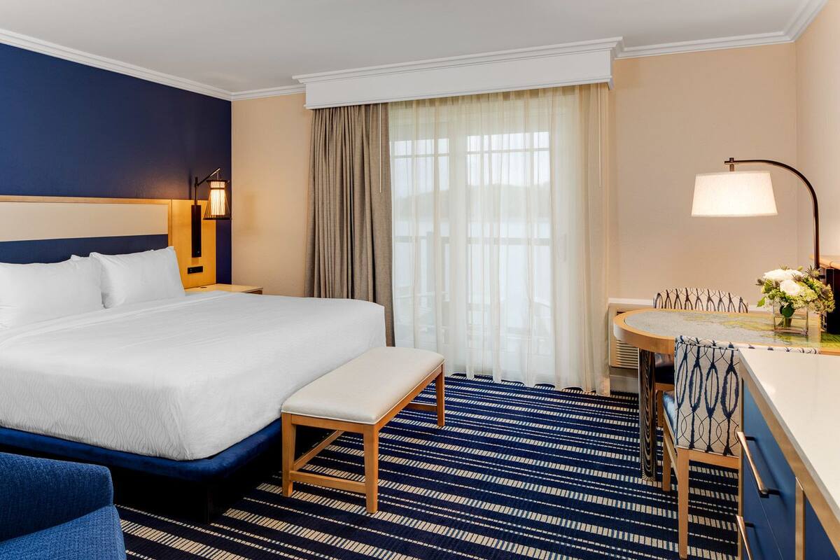 in-room safe, blackout curtains, iron/ironing board, bed sheets