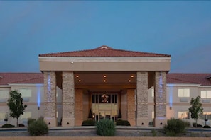 Façade de l’hébergement