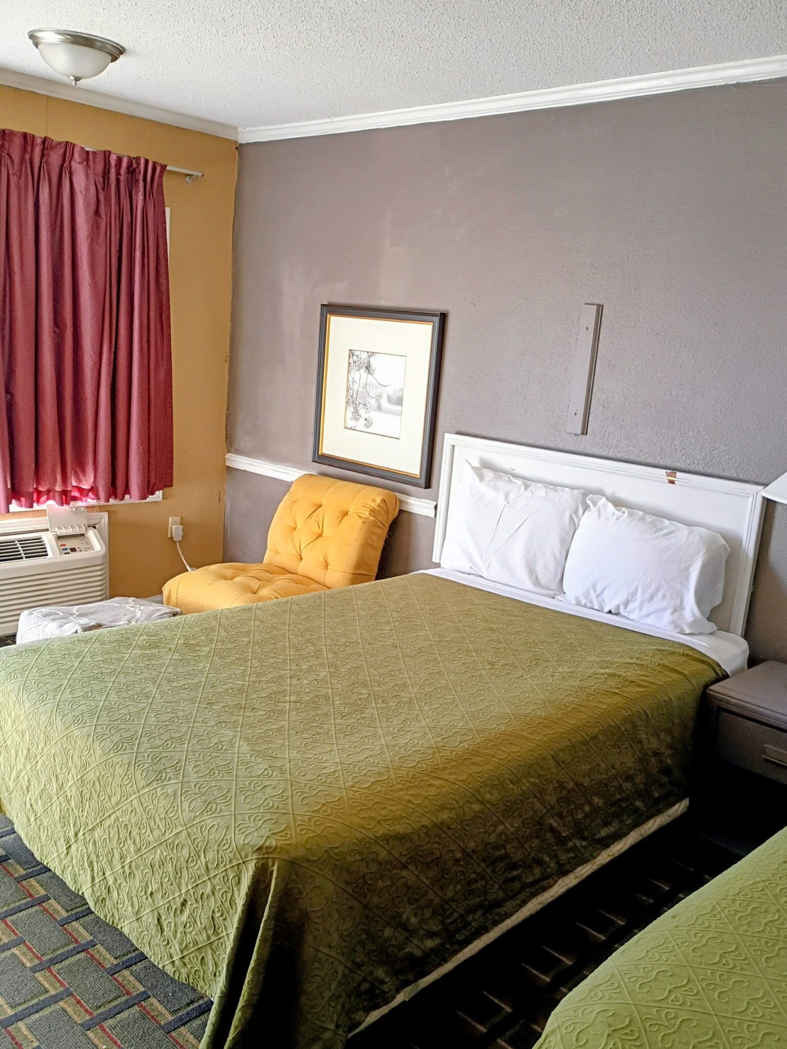 標準客房, 2 張標準雙人床, 吸煙房 | 高級寢具、Select Comfort 床墊、書桌、遮光布/窗簾