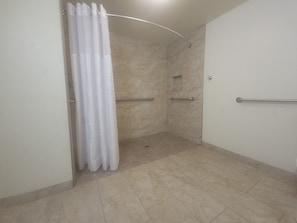 Shower, towels