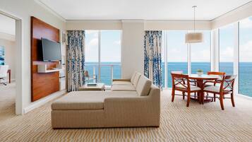 Premium bedding, pillowtop beds, minibar, in-room safe