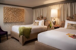 Egyptian cotton sheets, premium bedding, down comforters, minibar