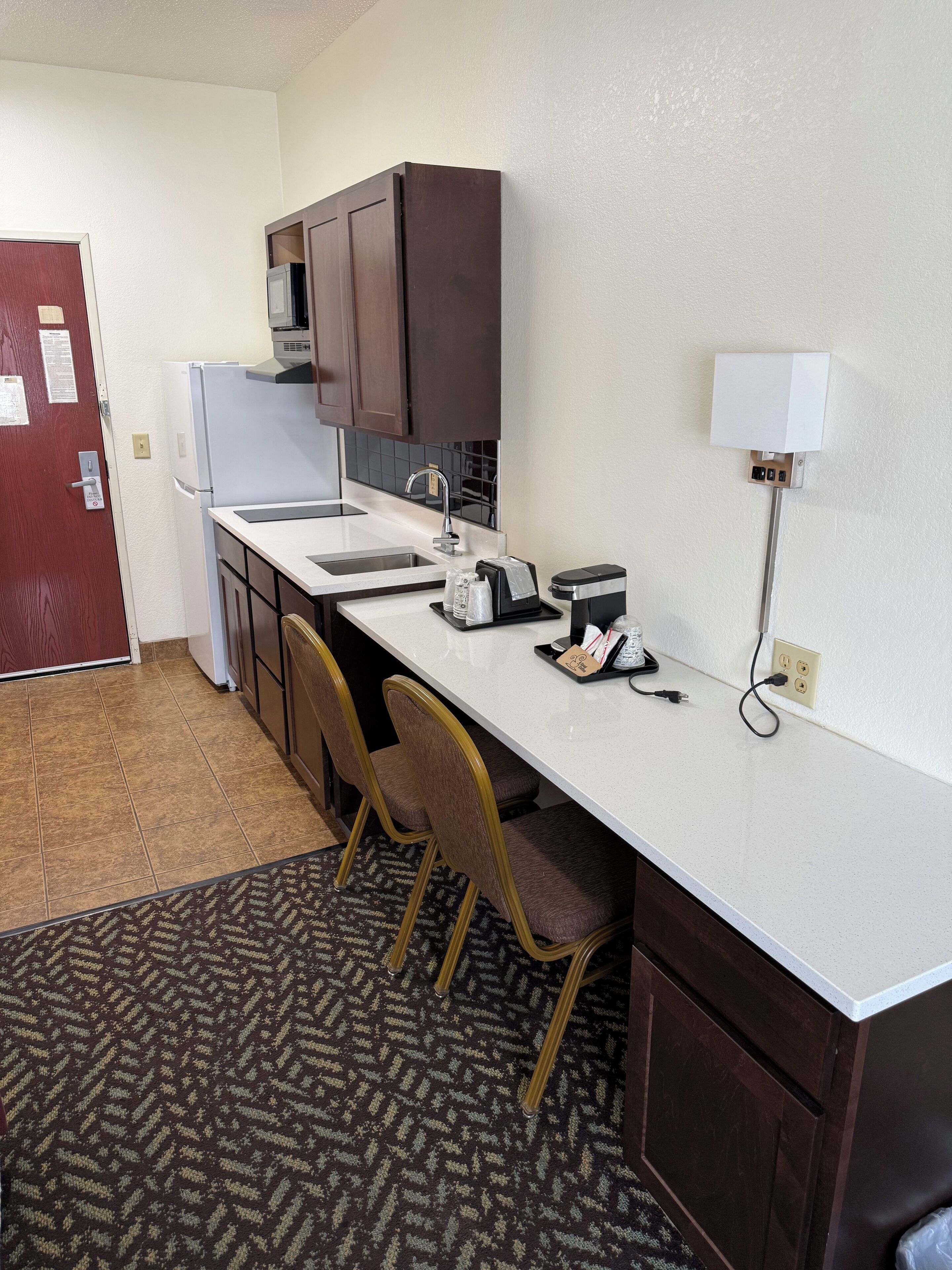 Zimmer, 1 Queen-Bett, Nichtraucher, Kochnische | Eigene Küche