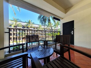 Suite, 2 Schlafzimmer, Terrasse, Poolblick