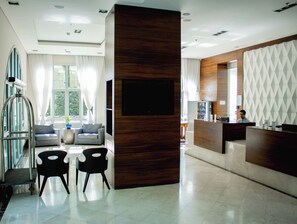 Lobby sitting area