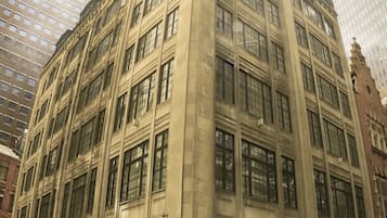 Fassade der Unterkunft