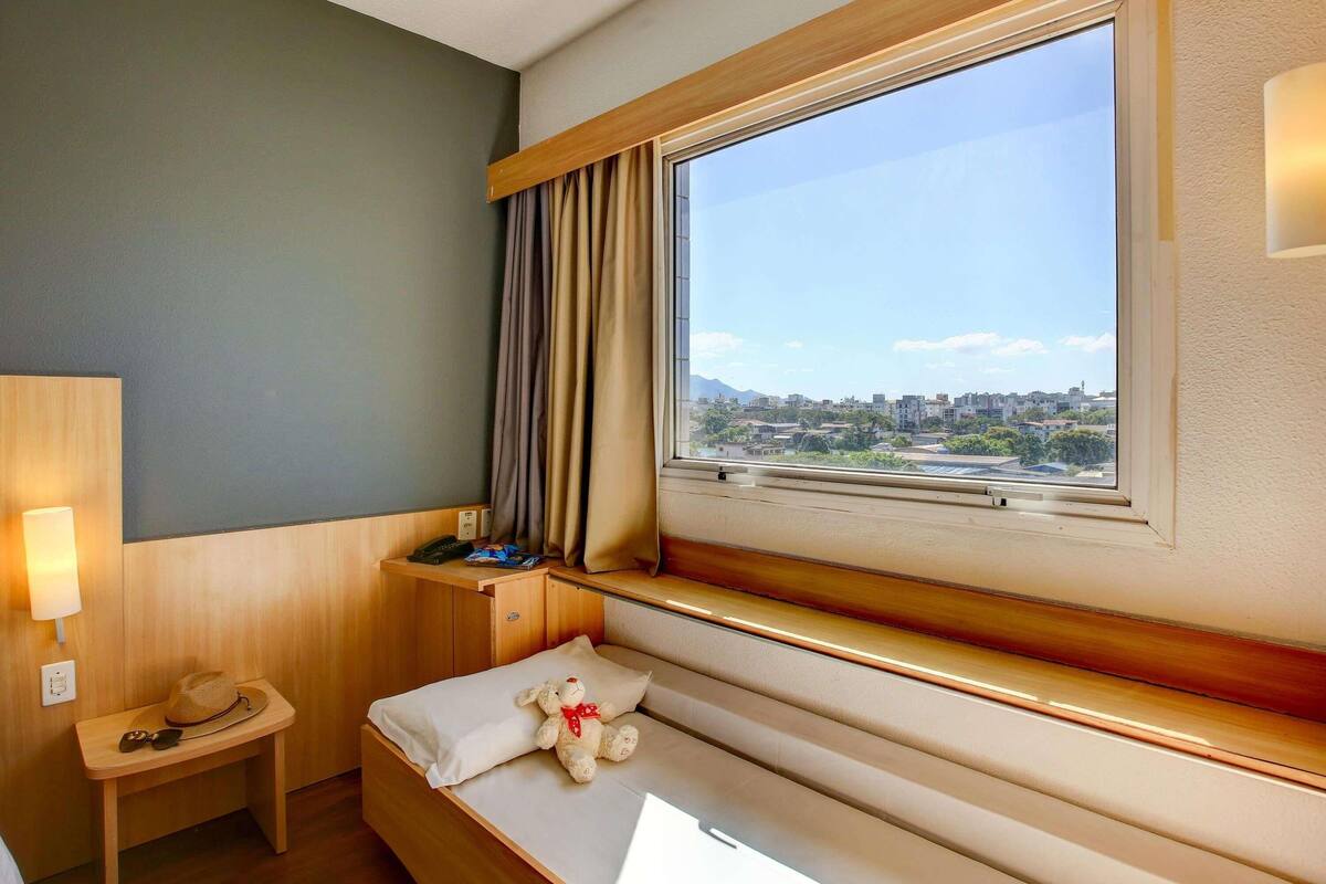 standard room, multiple beds | minibar, desk, laptop workspace, blackout curtains