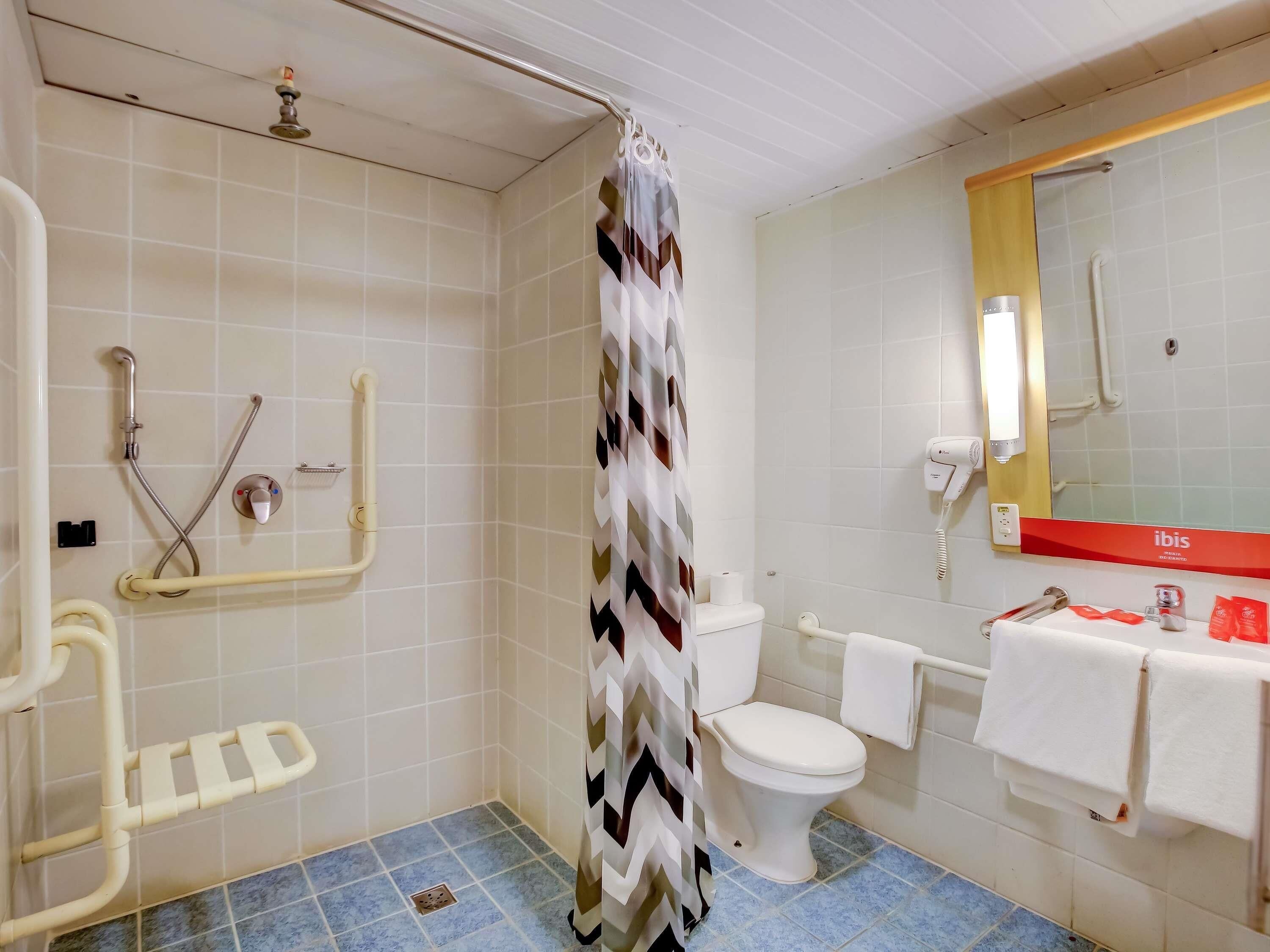 minibar, desk, laptop workspace, blackout curtains