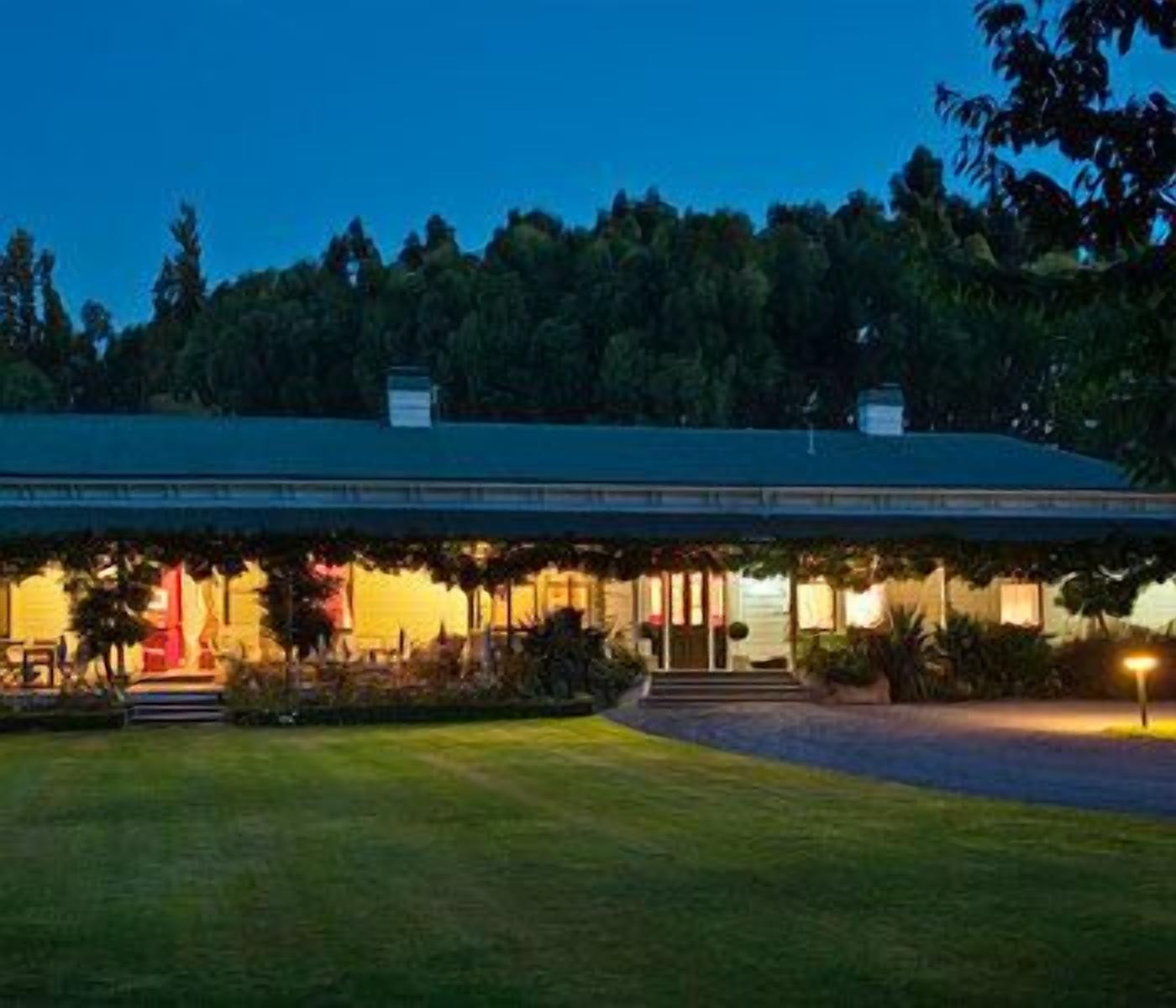 Front of property – evening/night