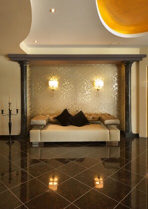 Lobby sitting area