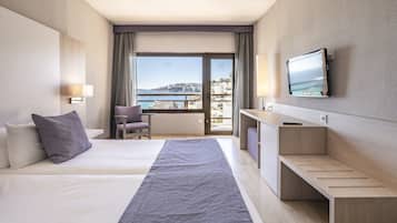 Minibar, escritorio, wifi gratis y ropa de cama