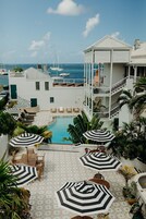 Deluxe Suite, 1 Bedroom, Ocean View | 1 bedroom, premium bedding, pillowtop beds, individually decorated
