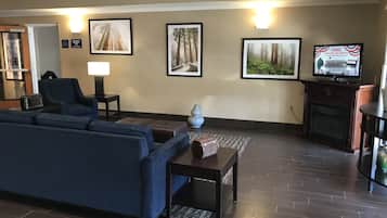 Sala de estar en el lobby