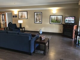 Sala de estar en el lobby