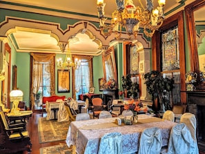 Sitteområde i lobbyen