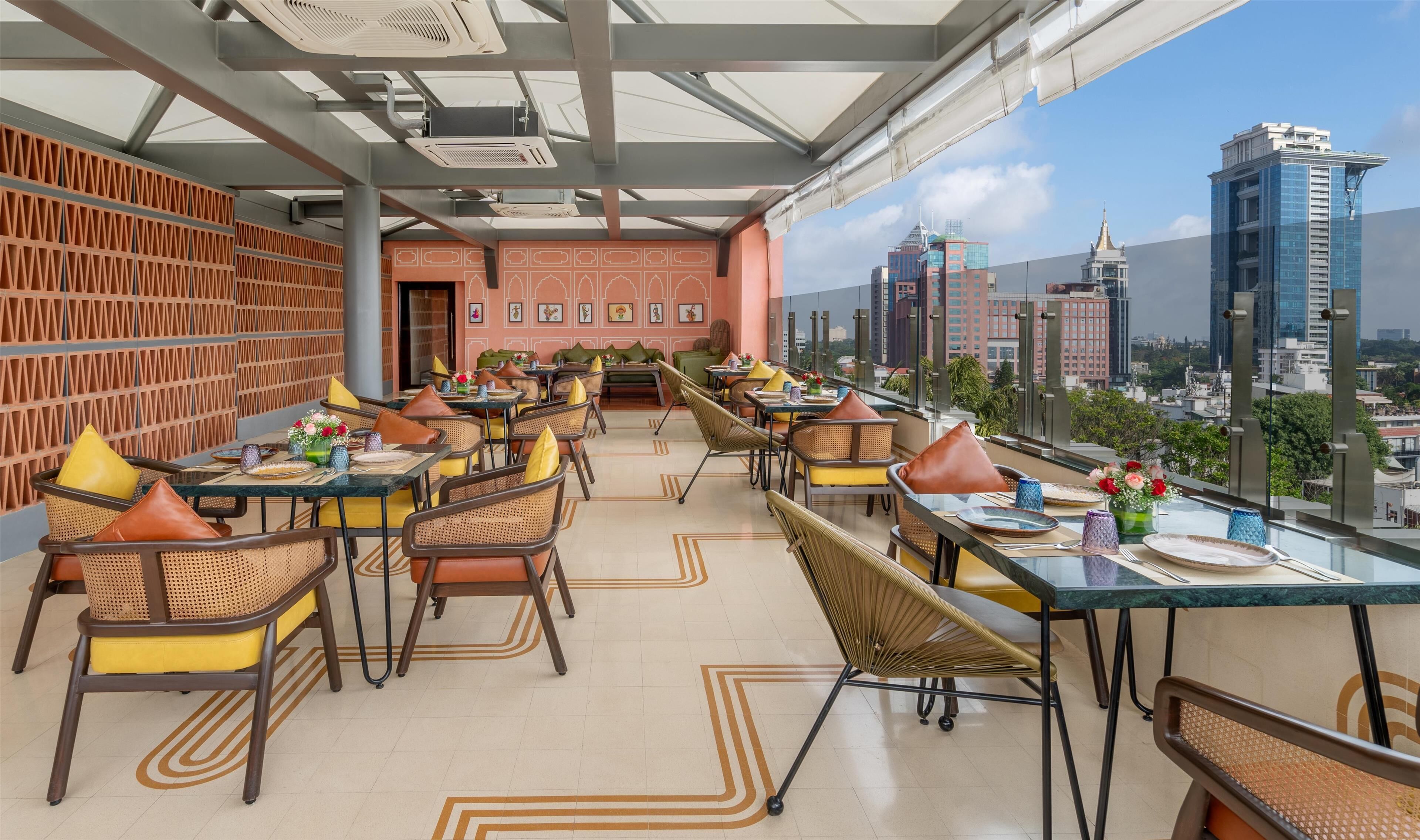 Café da manhã, almoço e jantar