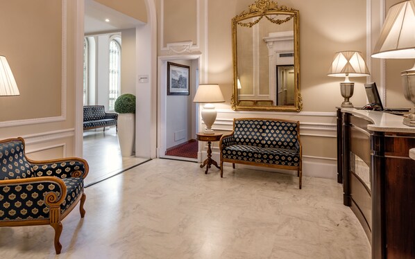 Lobby sitting area