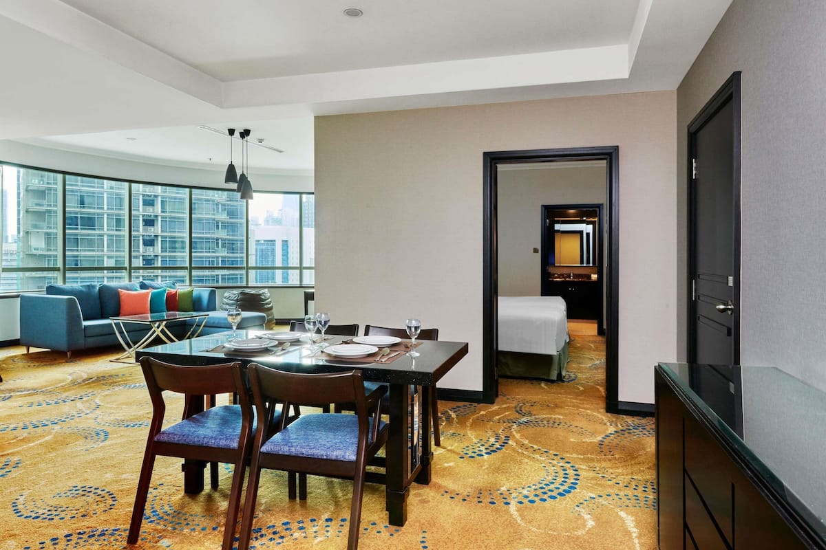 1 chambre, literie hypoallergénique, minibar
