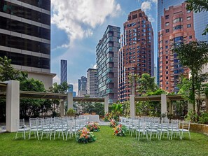 Área interna para casamento