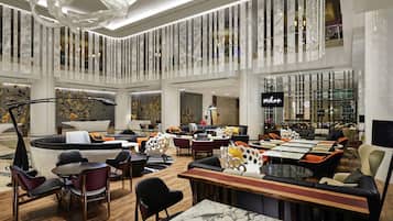 4 restaurants, breakfast, lunch, dinner served; international cuisine