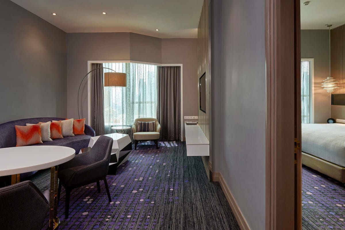 Regency Suite, 1 King Bed, Club Lounge Access | Hypo-allergenic bedding, minibar, in-room safe, desk