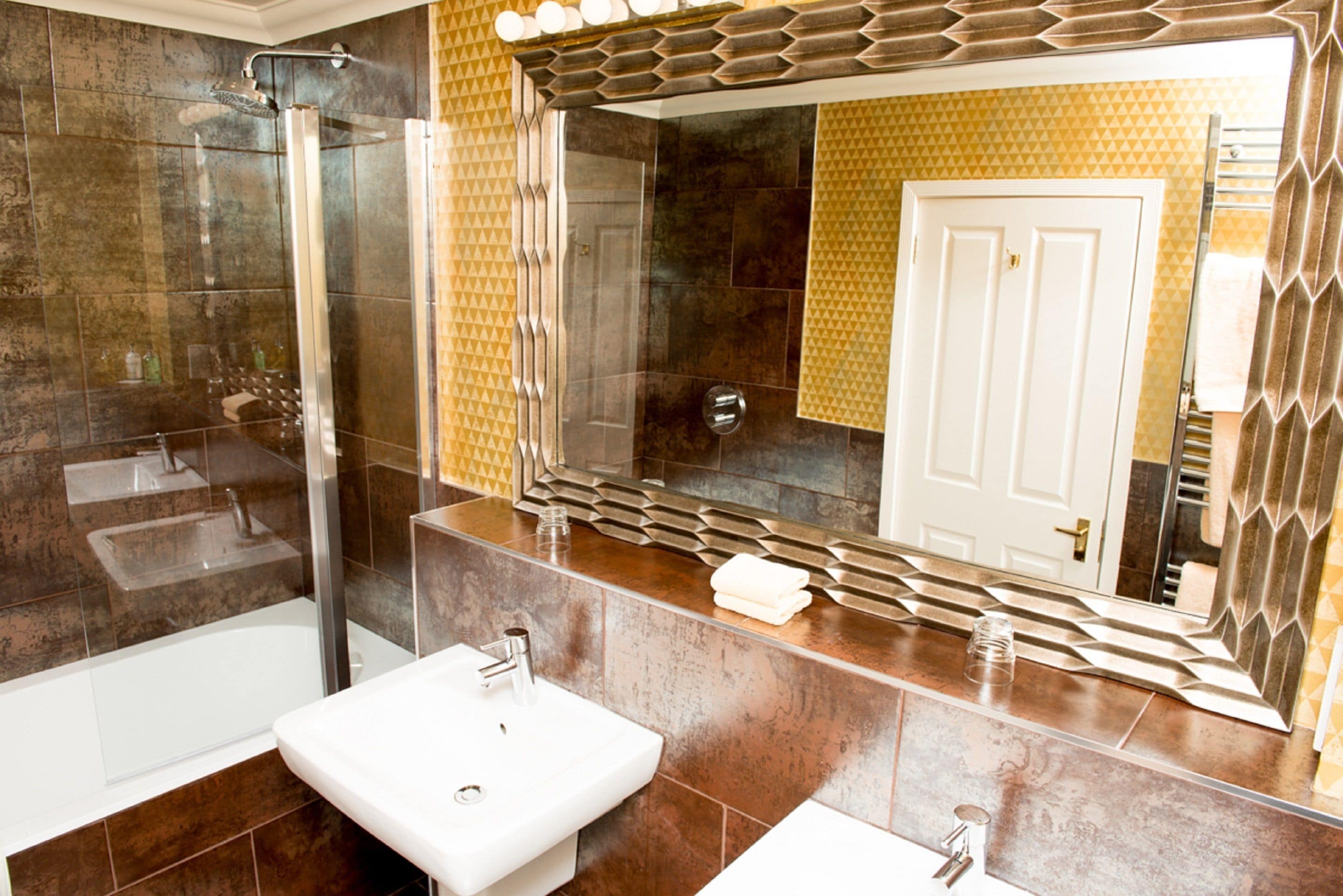 free toiletries, hair dryer, bathrobes, slippers