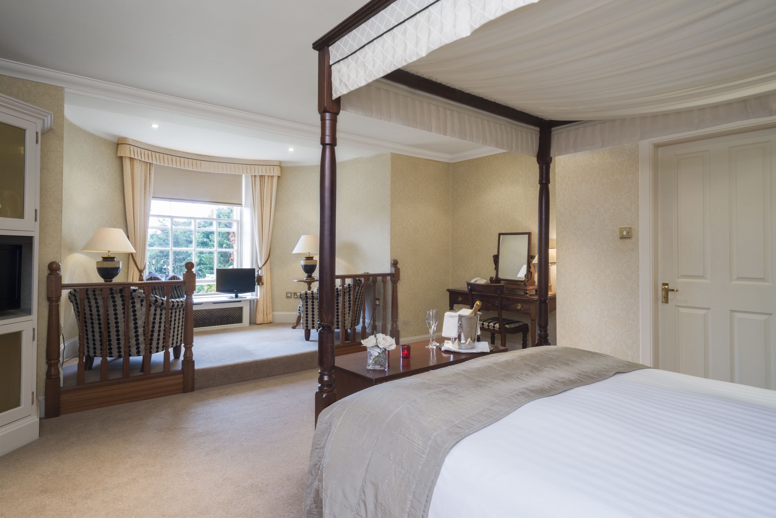 premium bedding, desk, iron/ironing board, free wifi