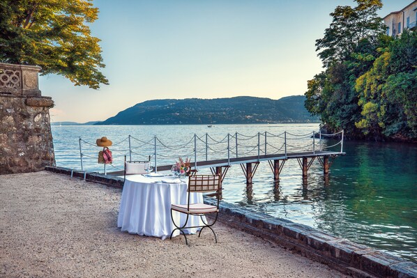 Plage, sable blanc, serviettes de plage
