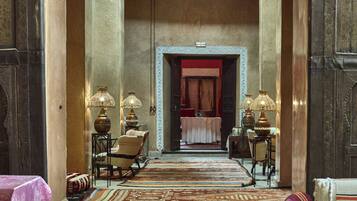 Sala de estar en el lobby