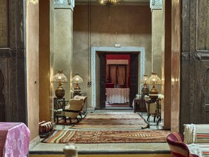 Sala de estar en el lobby