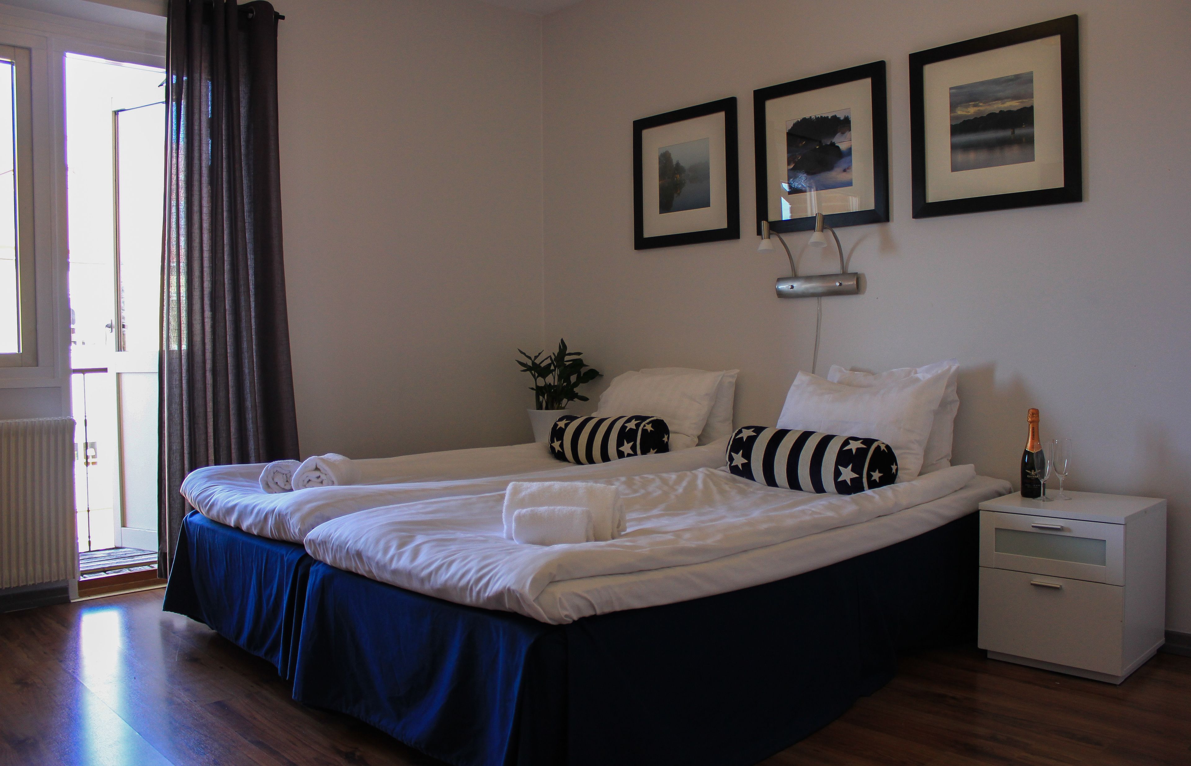 double or twin room | 1 bedroom, pillow-top beds, iron/ironing board, free wifi
