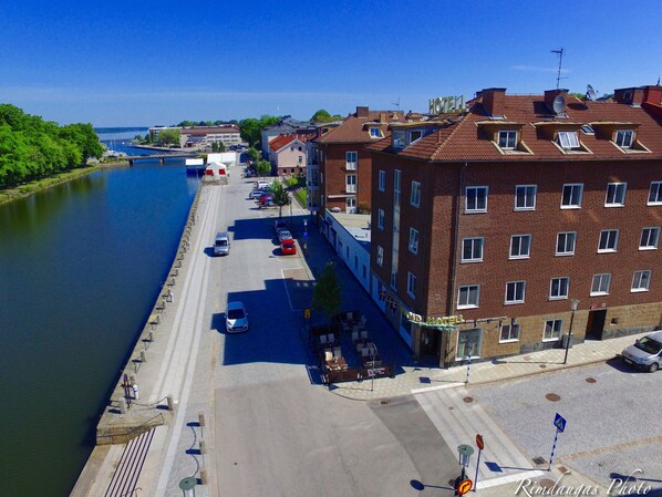 Aerial view - Strand Hotell (Vanersborg)
