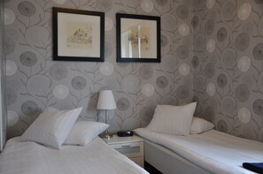 Double or Twin Room | Pillowtop beds, iron/ironing board, free WiFi, bed sheets