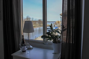 Blick von der Unterkunft