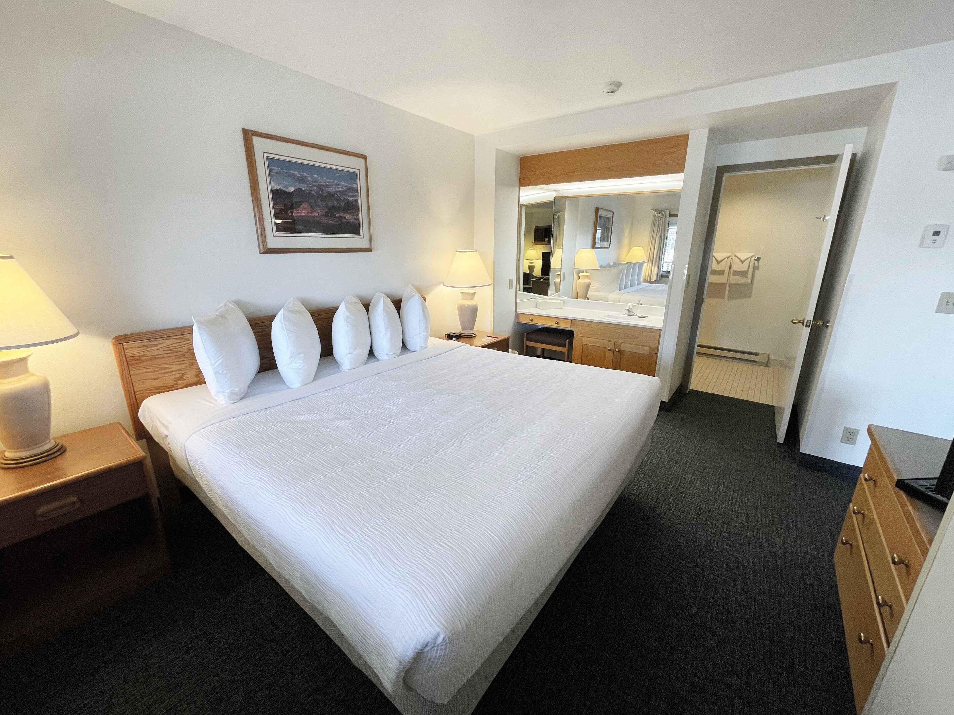 premium suite, 1 king bed | laptop workspace, iron/ironing board, travel cot, free wifi