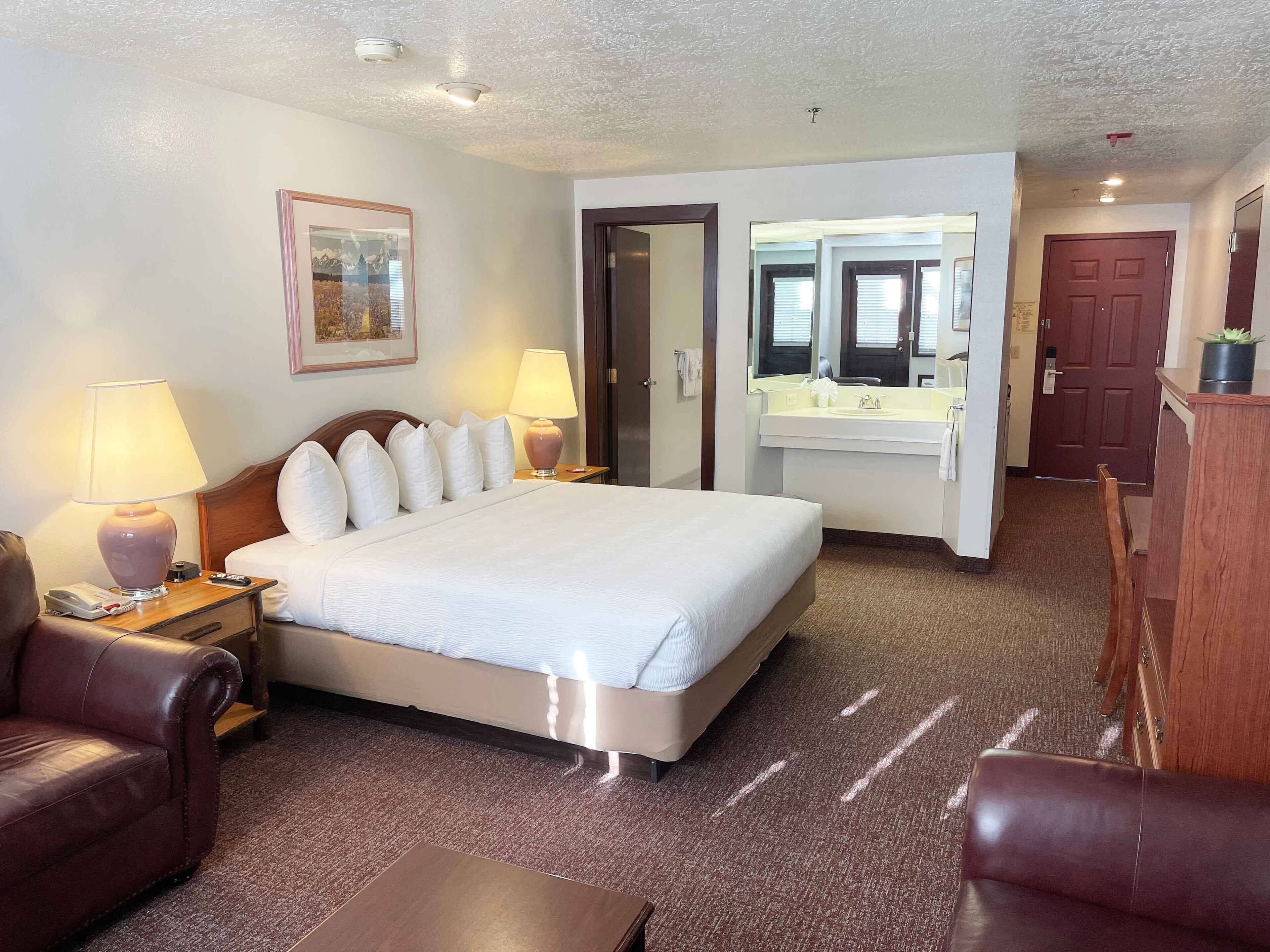 superior, one king bed | laptop workspace, iron/ironing board, travel cot, free wifi