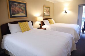 Standard Room, 2 Queen Beds, Non Smoking | Pillowtop beds, desk, iron/ironing board, rollaway beds - The University Inn Ann Arbor (Ann Arbor)