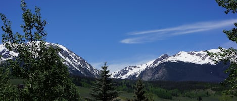 Vue depuis l’hébergement