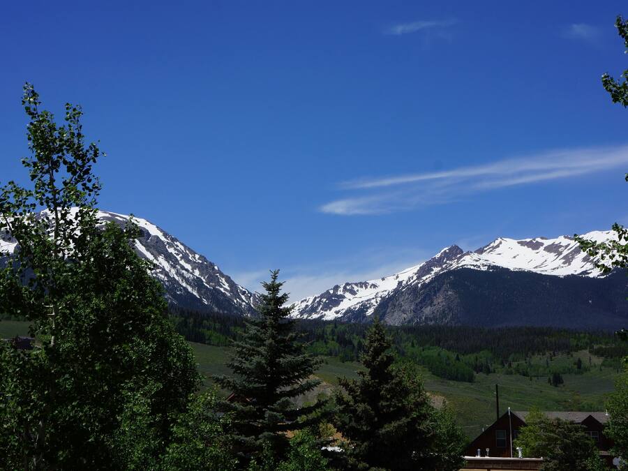 Uitzicht vanuit accommodatie